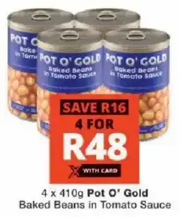 Checkers Pot O' Gold Baked Beans in Tomato Sauce offer