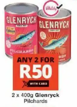 Checkers Glenryck Pilchards offer