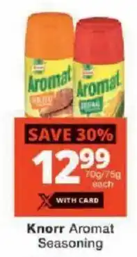 Checkers Knorr Aromat Seasoning offer