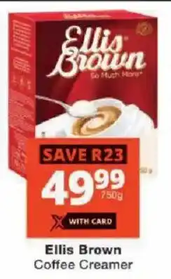 Checkers Ellis Brown Coffee Creamer offer