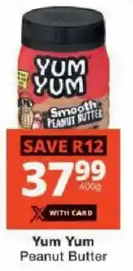 Checkers Yum Yum Peanut Butter offer