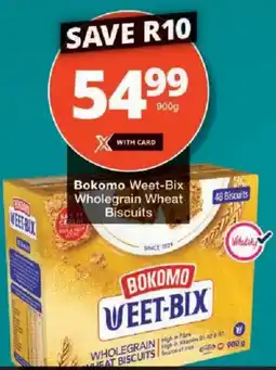 Checkers Bokomo Weet-Bix Wholegrain Wheat Biscuits offer