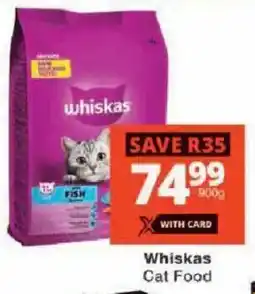 Checkers Whiskas Cat Food offer