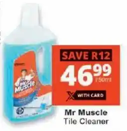 Checkers Mr Muscle Tile Cleaner offer