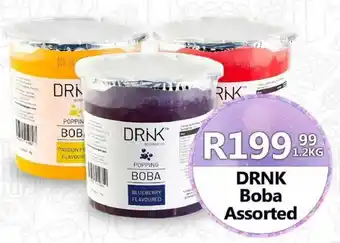 Take 'n Pay DRNK Boba Assorted offer
