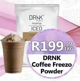 Take 'n Pay DRNK Coffee Freezo Powder offer