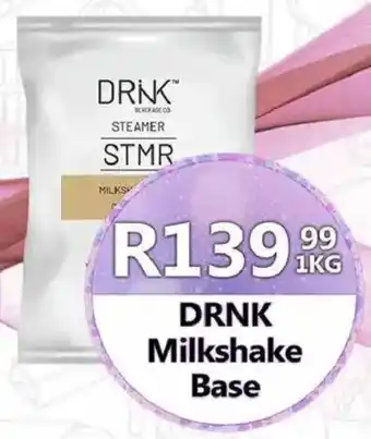 Take 'n Pay DRNK Milkshake Base offer
