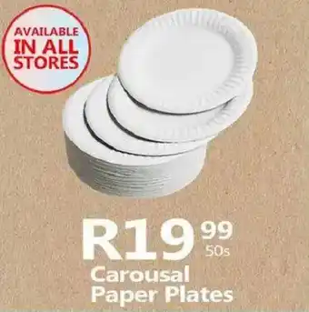 Take 'n Pay Carousal Paper Plates offer