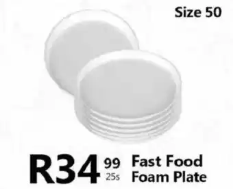 Take 'n Pay Fast Food Foam Plate offer