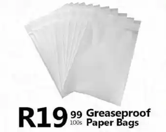 Take 'n Pay Greaseproof Paper Bags offer