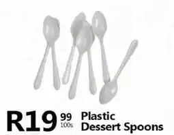 Take 'n Pay Plastic Dessert Spoons offer