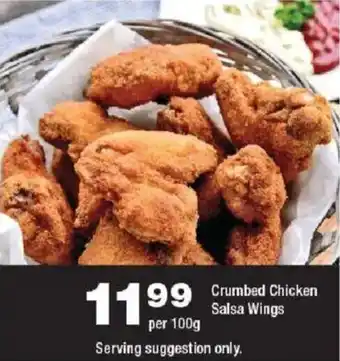 OK urban Crumbed Chicken Salsa Wings offer