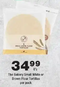 OK urban The Bakery Small White or Brown Flour Tortillas offer