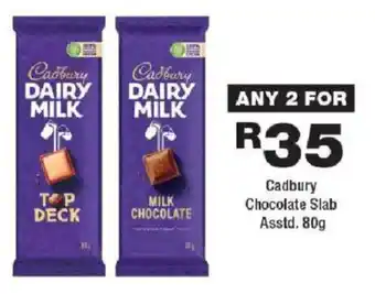 OK urban Cadbury Chocolate Slab offer
