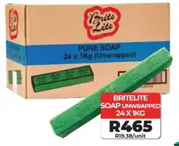 1UP Britelite soap unwrapped offer