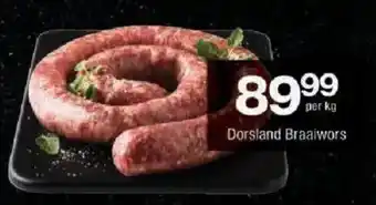 Checkers Dorsland Braaiwors offer