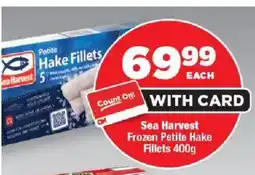 OK Foods Sea Harvest Frozen Petite Hake Fillets offer