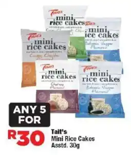OK Foods Tait's Mini Rice Cakes offer