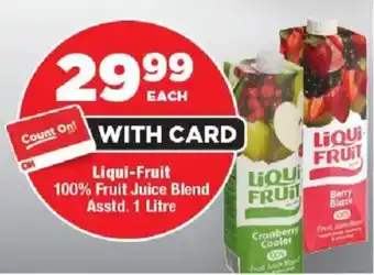 OK Foods Liqui Fruit 100% Fruit Juice Blend offer