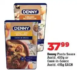 OK Foods Denny Pasta Sauce or Cook-in-Sauce offer