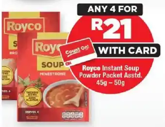 OK Foods Royco Instant Soup Powder Packet offer