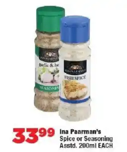 OK Foods Ina Paarman's Spice or Seasoning offer