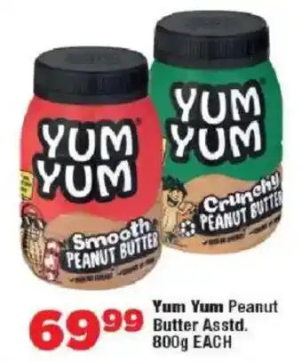 OK Foods Yum Yum Peanut Butter offer