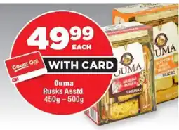 OK Foods Ouma Rusks offer