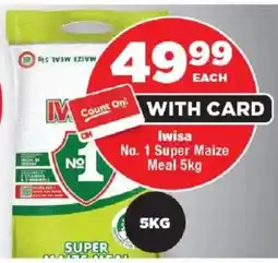 OK Foods Iwisa No. 1 Super Maize Meal offer