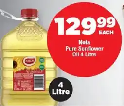 OK Foods Nola Pure Sunflower Oil offer