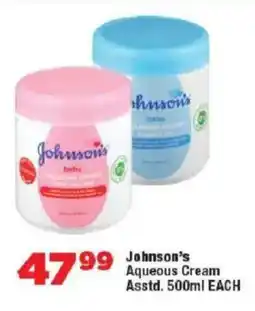 OK Foods Johnson's Aqueous Cream offer