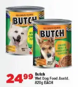 OK Foods Butch Wet Dog Food offer