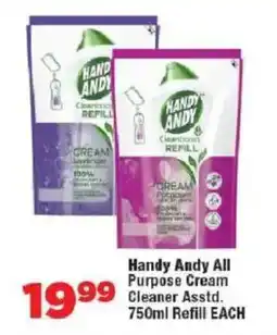 OK Foods Handy Andy All Purpose Cream Cleaner Refill offer