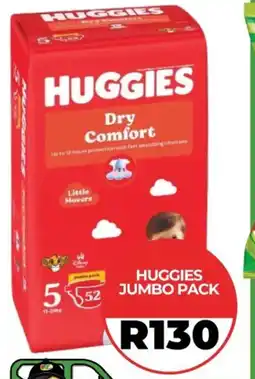 1UP Huggies jumbo pack offer