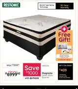 Bradlows Restonic Magnolia Queen 12cm Base Set offer