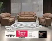 Bradlows Astrid 3 Piece Lounge Suite offer