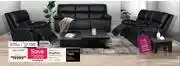 Bradlows Gomma Gomma Houghton 3 Piece 3 Action Reclining Lounge Suite offer