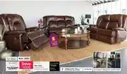 Bradlows New York 3 Piece 3 Action Reclining Lounge Suite 10303040003 offer