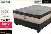 Bradlows Restonic Royal Night Queen 152cm Base Set offer