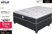 Bradlows Cozy Nights Serenity Queen 152cm Base Set offer