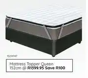 Bradlows Mattress Topper Queen 152cm offer