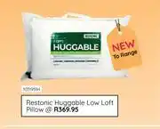 Bradlows Restonic Huggable Low Loft Pillow offer