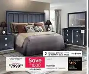 Bradlows Hannah Headboard & Pedestals offer