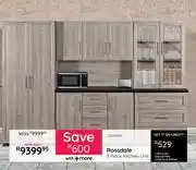 Bradlows Rossdale 3 Piece Kitchen Unit offer