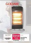 Bradlows Goldair Oscillating Heater GQH1200 offer