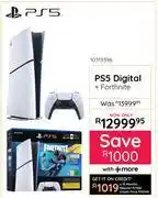 Bradlows PS5 Digital + Forthnite offer