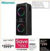 Bradlows Hisense 400W DJ Party Speaker HP300 offer
