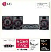 Bradlows LG 2.1 Channel Mini HiFi System CL88.2 offer