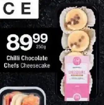 Checkers Chilli Chocolate Chefs Cheesecake offer