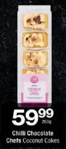 Checkers Chilli Chocolate Chefs Coconut Cakes offer